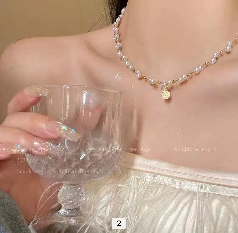 Éléonore | Collier en perles classiques - Actoshine Réunion