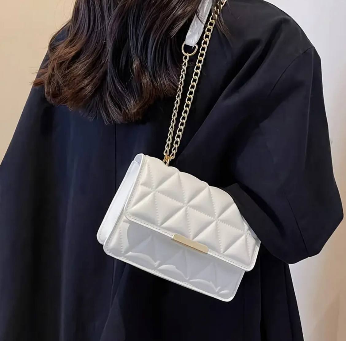 Sac pochette - Élégance Blanche – Chic Pur & Intemporel